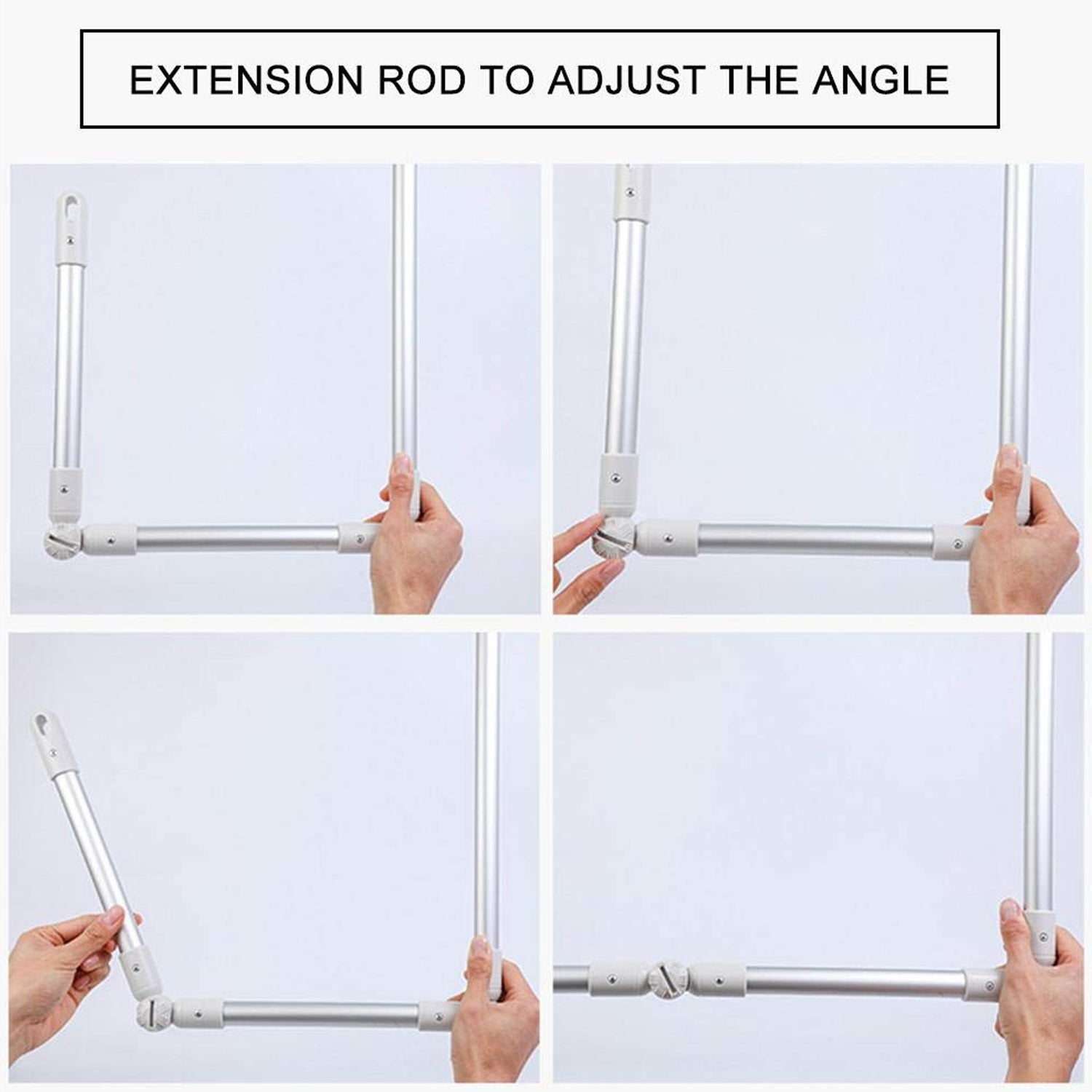 6697 Cleaning Brush with Squeegee Adjustable Telescopic Pole U Shape Can Clean Both Sides of Mirror Easily for Cleaning Home Kitchen Restaurant Glass Wall Window DeoDap 6697 Cleaning Brush with Squeegee Adjustable Telescopic Pole U Shape Can Clean Both Sides of Mirror Easily for Cleaning Home Kitchen Restaurant Glass Wall Window DeoDap